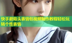 快手蘑菇头表情包视频制作教程轻松玩转个性表情