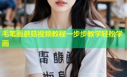 毛笔画蘑菇视频教程一步步教学轻松学画