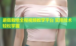 蘑菇栽培全程视频教学平台 实用技术轻松掌握