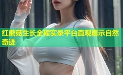 红蘑菇生长全程实录平台直观展示自然奇迹