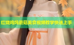 红烧鸡炖蘑菇美食视频教学快速上手