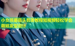 小女孩蘑菇头剪发教程短视频轻松学会萌娃发型设计
