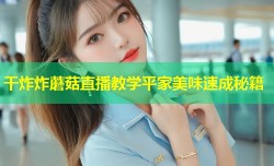 干炸炸蘑菇直播教学平家美味速成秘籍