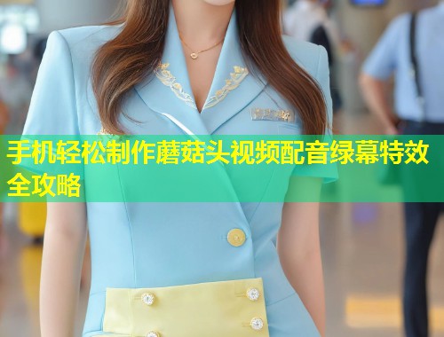 手机轻松制作蘑菇头视频配音绿幕特效全攻略  第1张