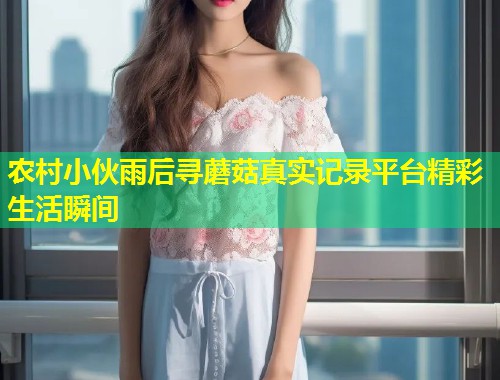 农村小伙雨后寻蘑菇真实记录平台精彩生活瞬间  第2张