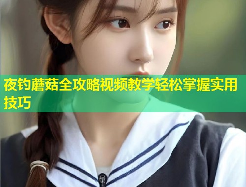 夜钓蘑菇全攻略视频教学轻松掌握实用技巧  第1张